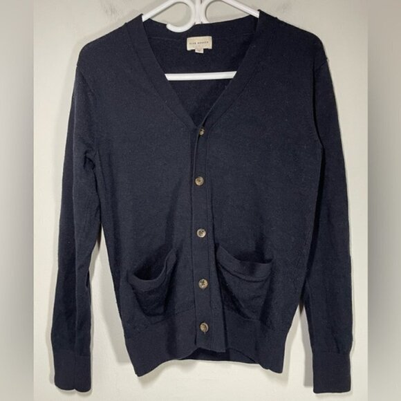 Club Monaco Long Sleeve 100% Wool Cardigan size XS - Picture 2 of 6